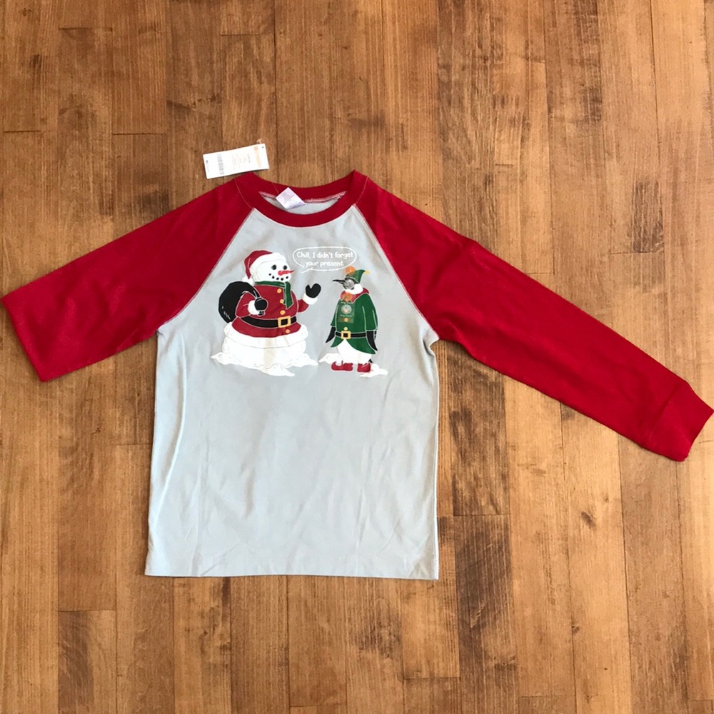 NWT Boys Gymboree Christmas Long Sleeved Tee